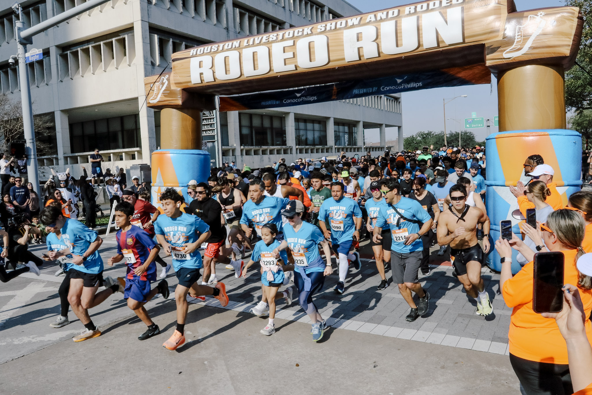The 2026 Rodeo Run Fills the Streets in Downtown Houston - Houston Press