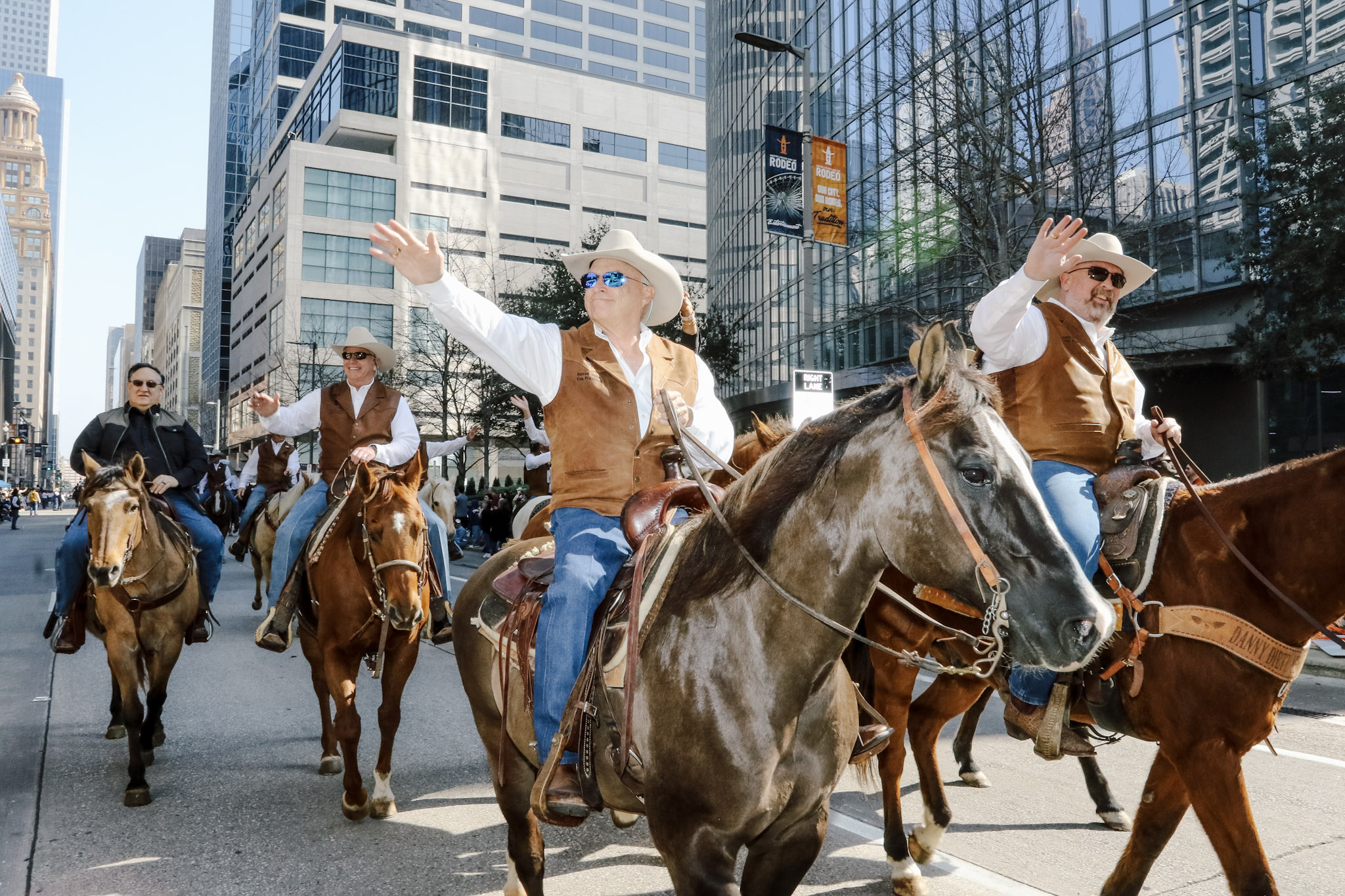 The 2026 Rodeo Parade Rolls Through Downtown Houston